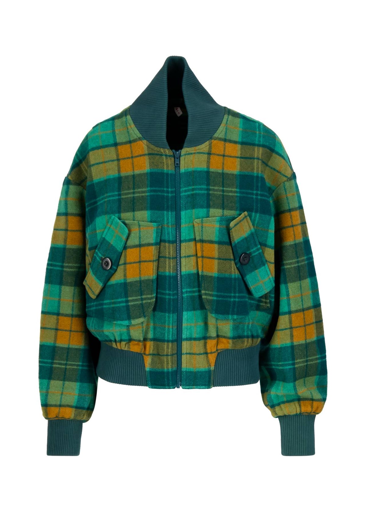 Blutsgeschwister The Blenley Sassy Check Blouson Jacket
