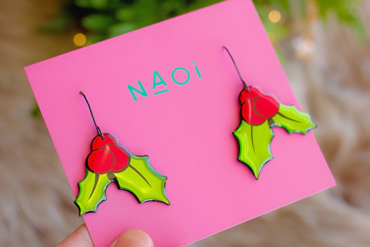 Naoi Holly Drop Earrings Default Title
